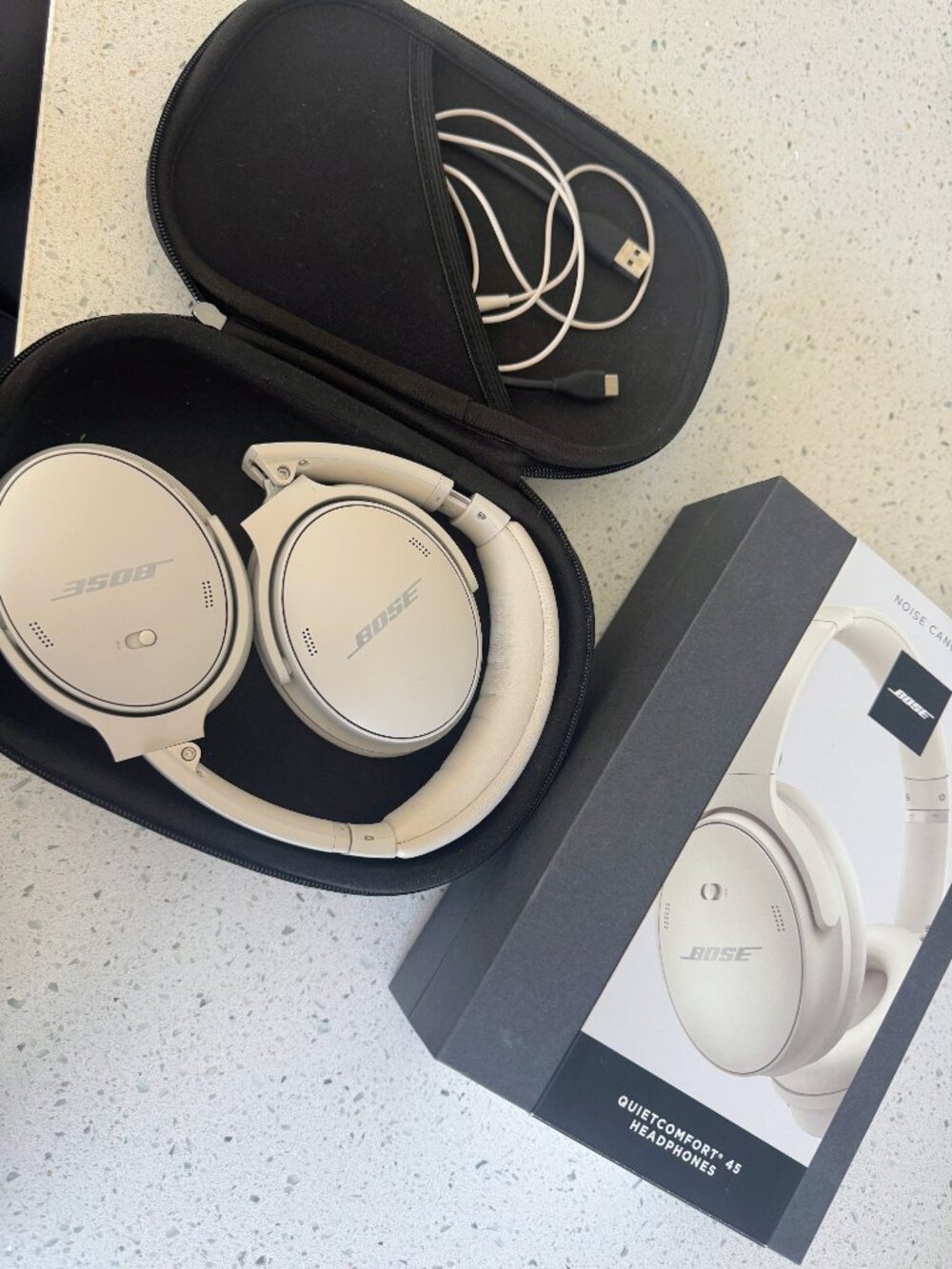 Bose QuietComfort 45 Wireless Bluetooth Noise Cancelling Headphones